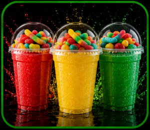 Slushie With Candy